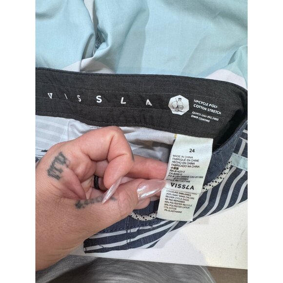 Vissla the worlds best boardshort size 24 surf‎ swim resort pool beach - Picture 5 of 5